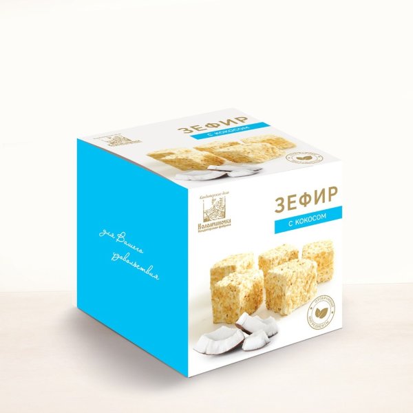 №2 Зефир с кокосом 180г  в Усть-куте